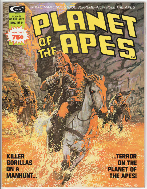 Planet Of The Apes Magazine #14 front cover