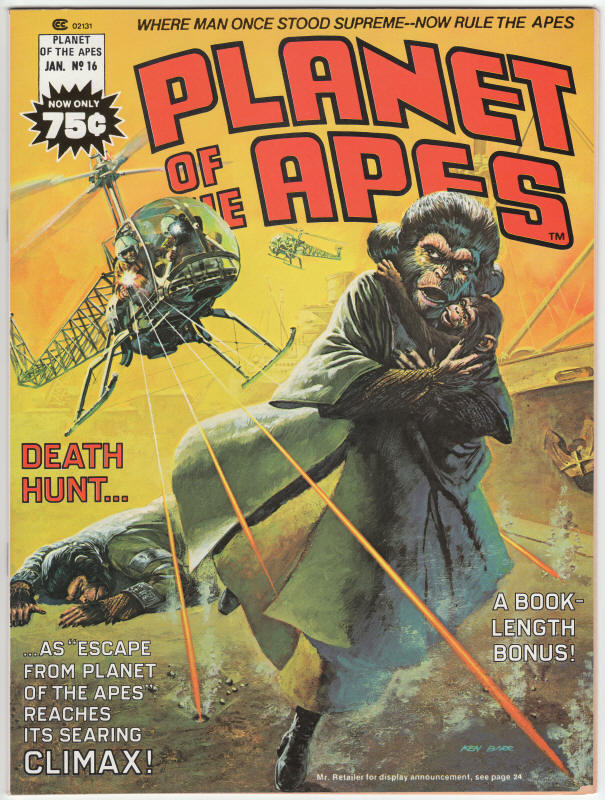 Planet Of The Apes Magazine #16 front cover