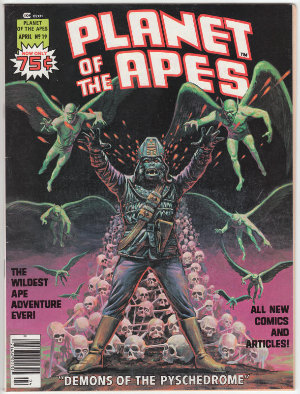 Planet Of The Apes Magazine #19 front cover