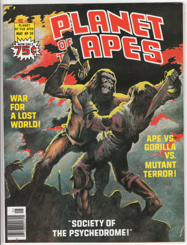 Planet Of The Apes Magazine #20 front cover