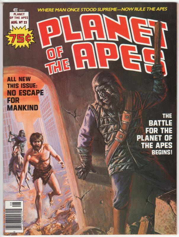 Planet Of The Apes Magazine #23 front cover