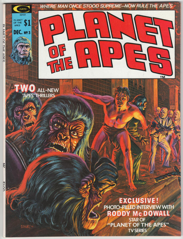 Planet Of The Apes 3 front cover