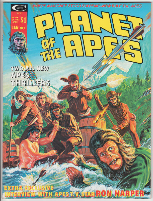 Planet Of The Apes Magazine #4 front cover