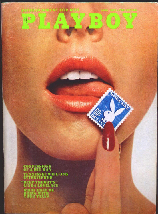 Playboy April 1973 front cover