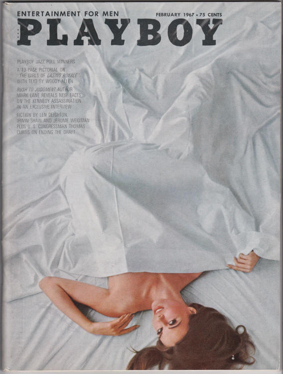 Playboy February 1967 front cover