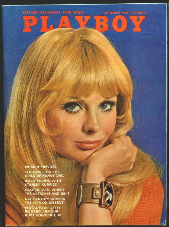 Playboy September 1968 front cover