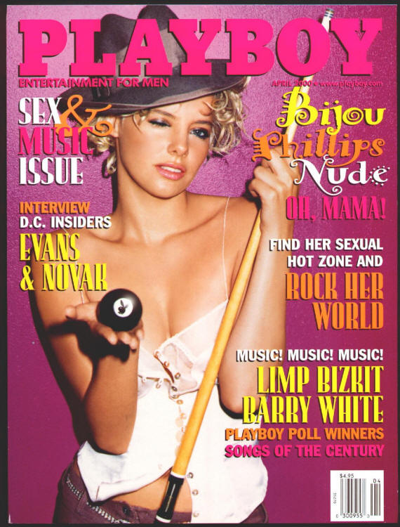 Playboy April 2000 front cover