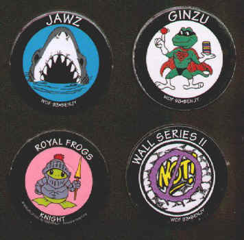 Worlds Of Fun POG Lot of 4