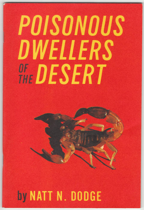 Poisonous Dwellers Of The Desert front cover