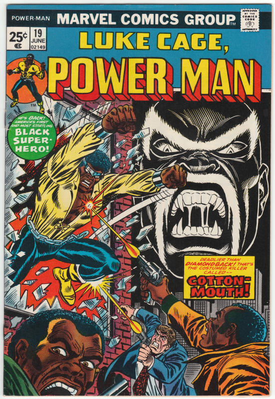 Luke Cage Power Man #19 front cover