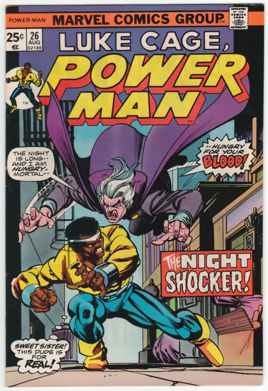 Luke Cage Power Man #26 front cover