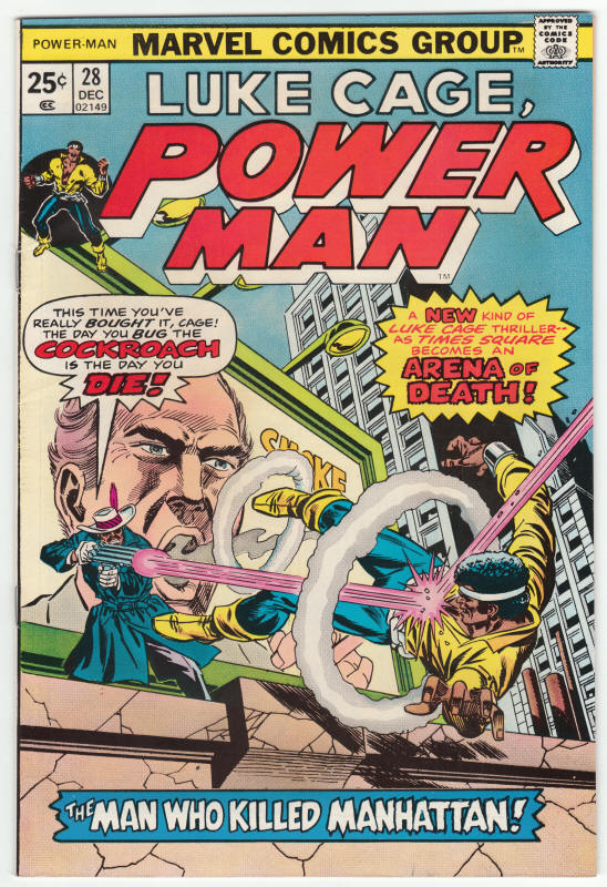 Luke Cage Power Man #28 front cover