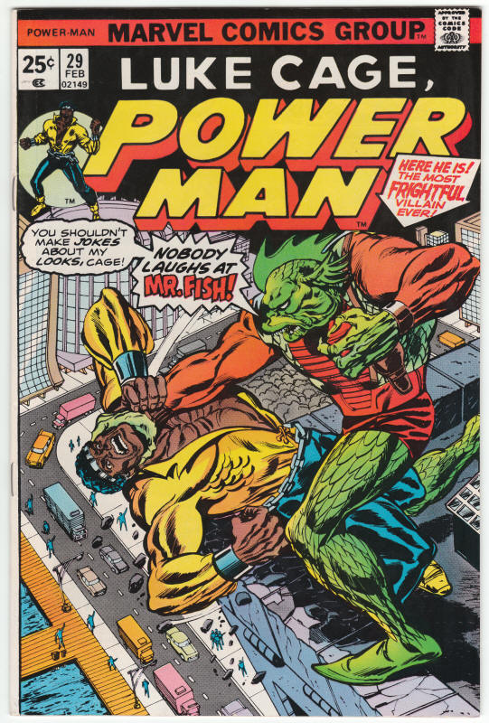 Luke Cage Power Man #29 front cover