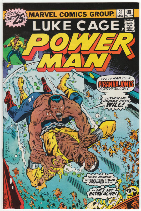 Luke Cage Power Man #31 front cover