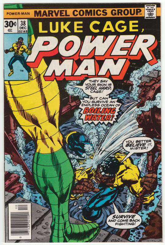 Luke Cage Power Man #38 front cover
