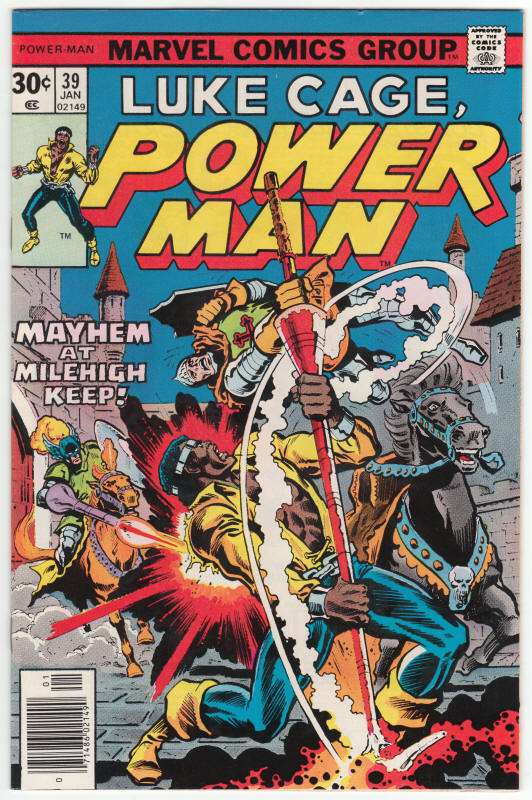 Luke Cage Power Man #39 front cover