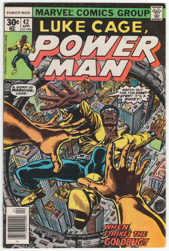 Luke Cage Power Man #42 front cover
