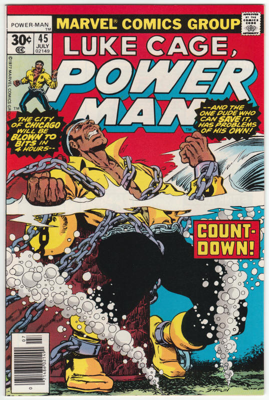 Luke Cage Power Man #45 front cover