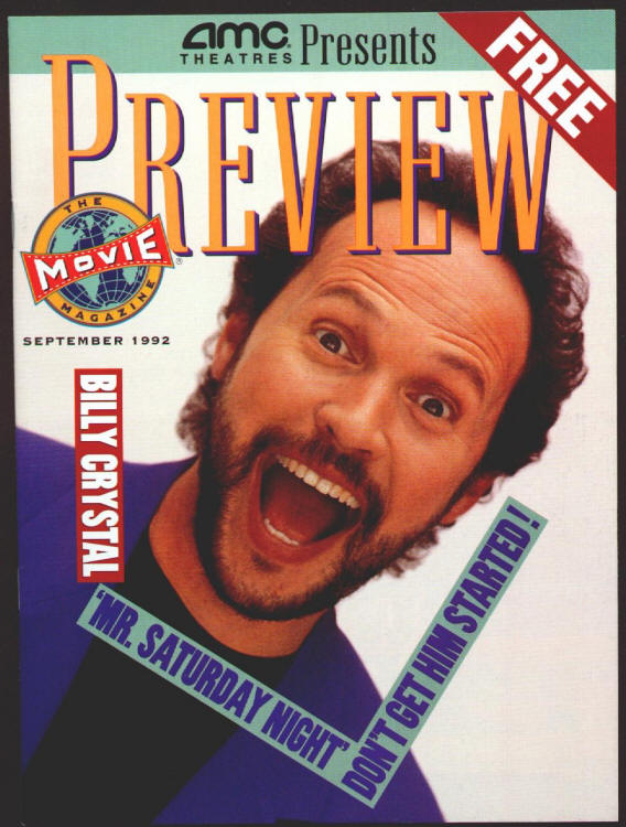 Preview Magazine #10 September 1992 front cover