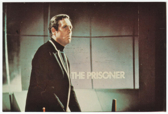 The Prisoner Patrick McGoohan Post Card