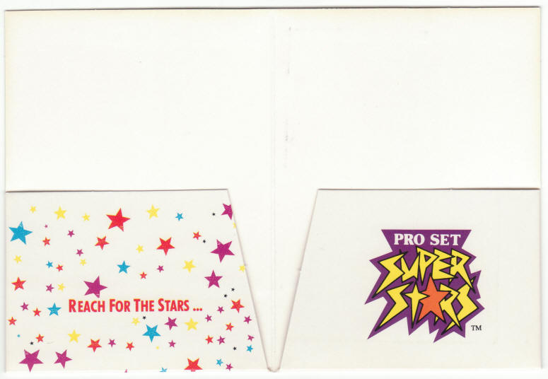 1991 Pro Set Super Stars MusiCards Promo Folder