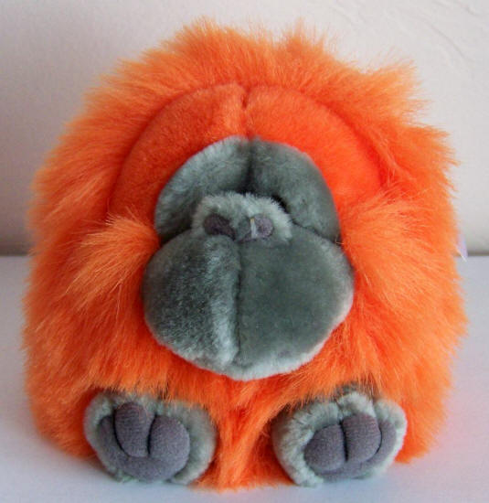 Puffkins Omar The Orangutan Stuffed Animal front
