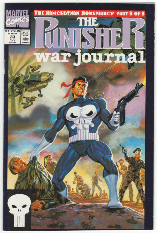 Punisher War Journal #33 front cover