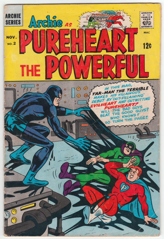 Archie as Pureheart the Powerful #2 front cover