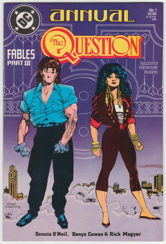 The Question Annual #1 front cover