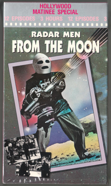 Radar Men From The Moon VHS Videotape