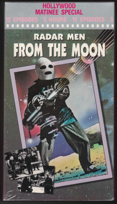 Radar Men From The Moon VHS Videotape