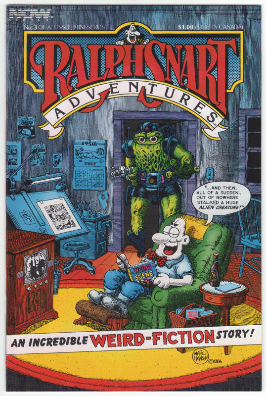 Ralph Snart Adventures Mini-Series #3 front cover