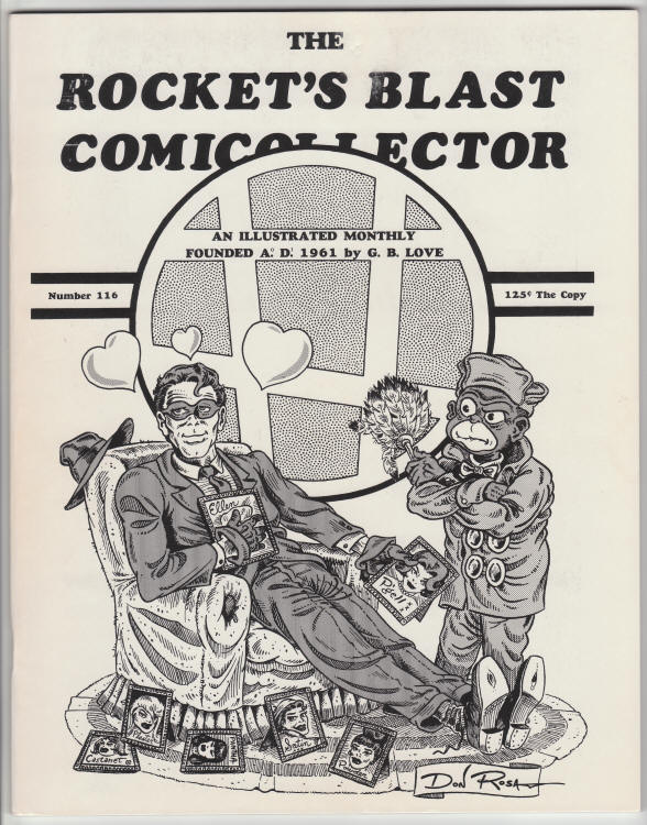 Rockets Blast Comicollector #116 front cover