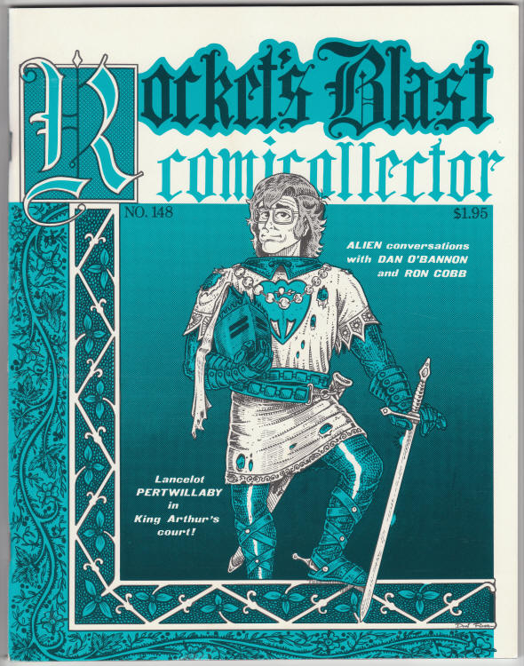 Rockets Blast Comicollector #148 front cover