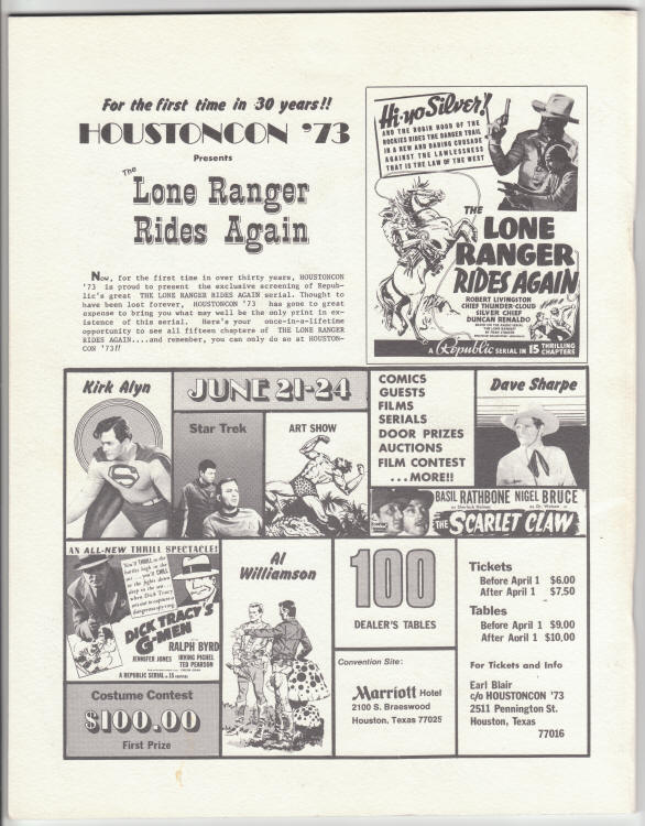 Rockets Blast Comicollector RBCC 96 Fanzine For Sale 1972
