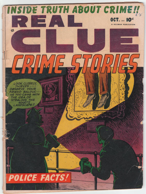 Real Clue Crime Stories Volume 6 #8 front cover