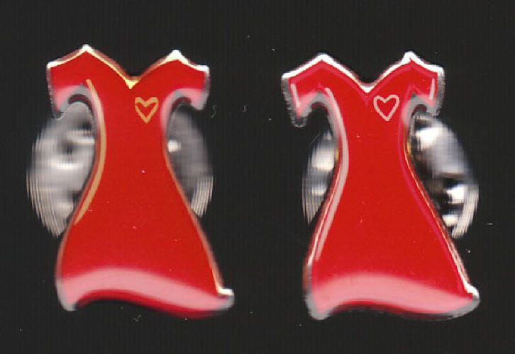 American Heart Association Red Dress Lapel Pins