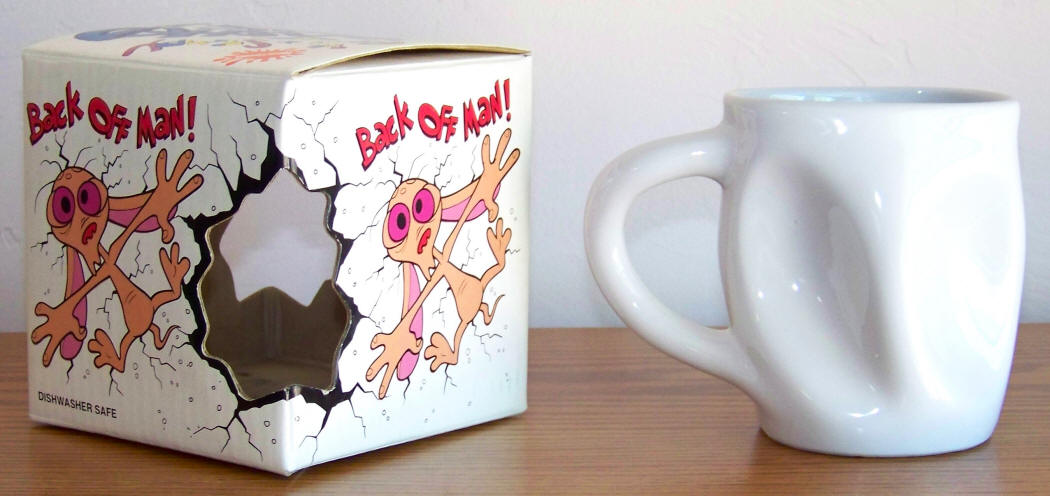 Ren and Stimpy Show Ren Hoek Smashed Mug