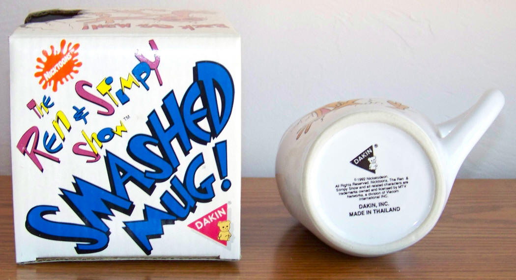 Ren and Stimpy Show Ren Hoek Smashed Mug