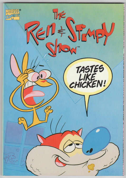 The Ren and Stimpy Show Tastes Like Chicken front cover
