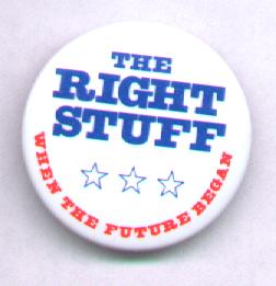 The Right Stuff button