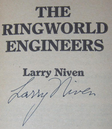Larry Niven signature