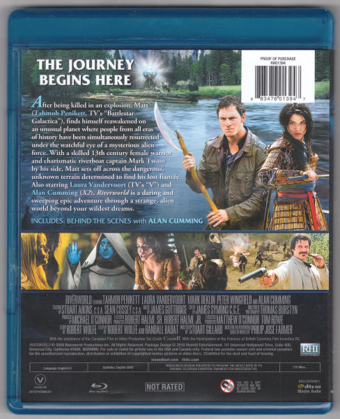 Riverworld Bluray Disc