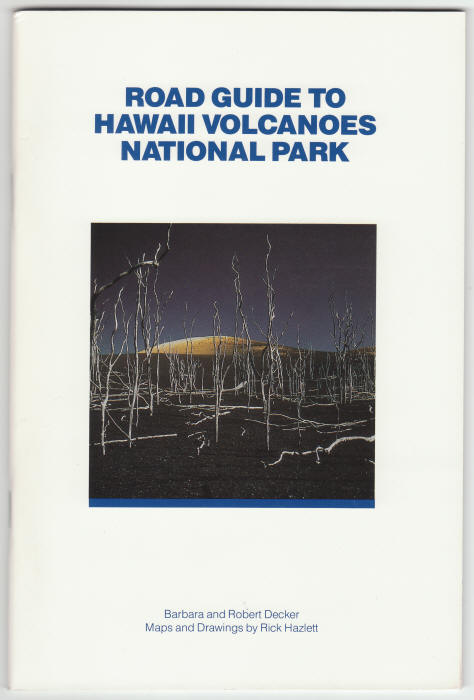 Road Guide To Hawaii Volcanoes National Park front cover