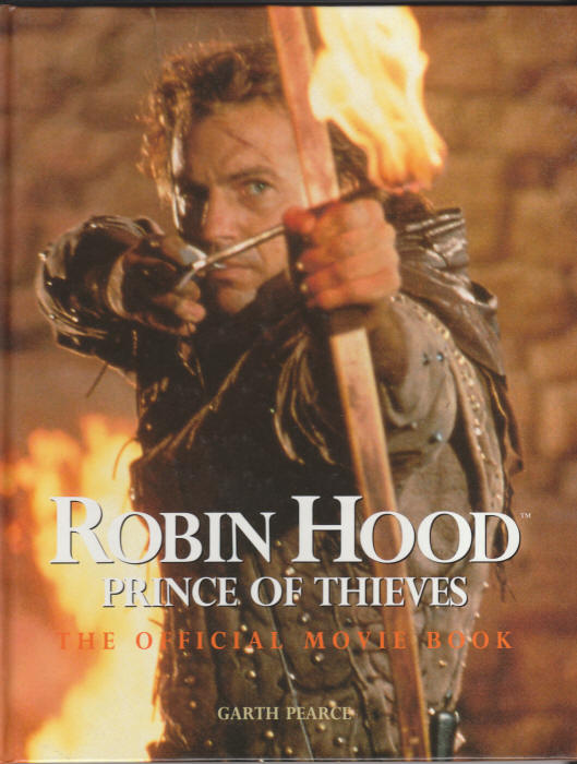 Robin Hood Prince Of Thieves Official Movie Book front cover