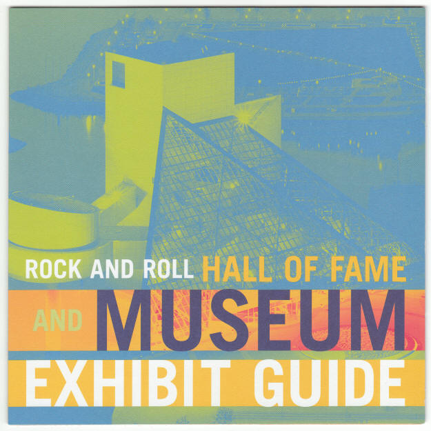 Rock and Roll Hall of Fame Exhibit Guide front