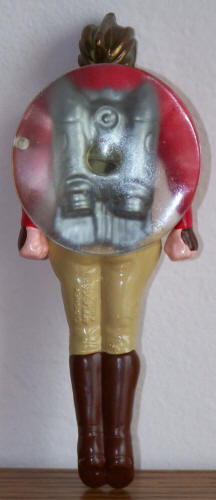 The Rocketeer Suction Cup PVC Toy back
