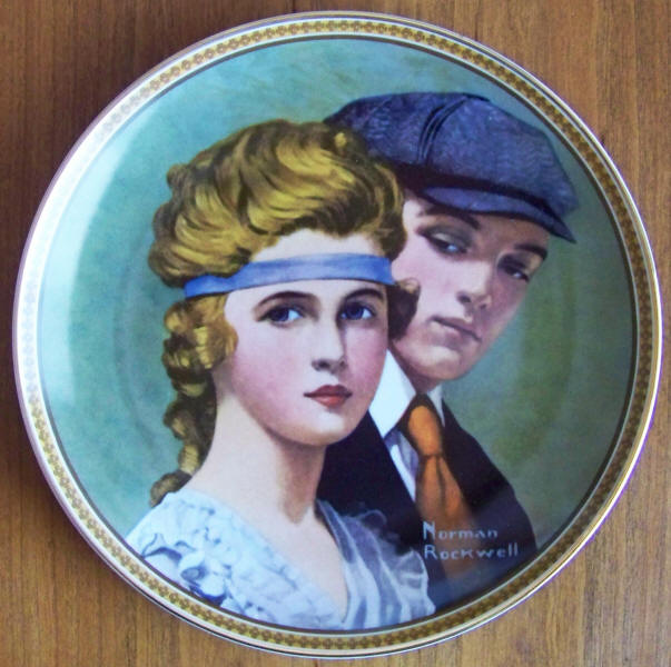 Rockwells Rediscovered Women Plate 10 front