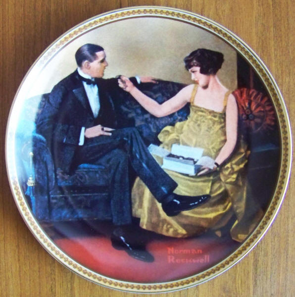 Rockwells Rediscovered Women Plate 8 front