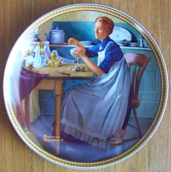 Rockwells Rediscovered Women Plate 9 front